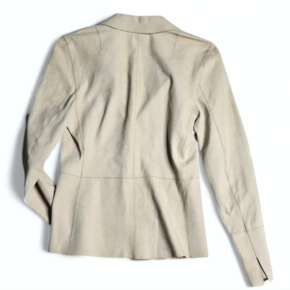 Akris Punto | Lambskin Suede Jacket | Women's | Size 4_8